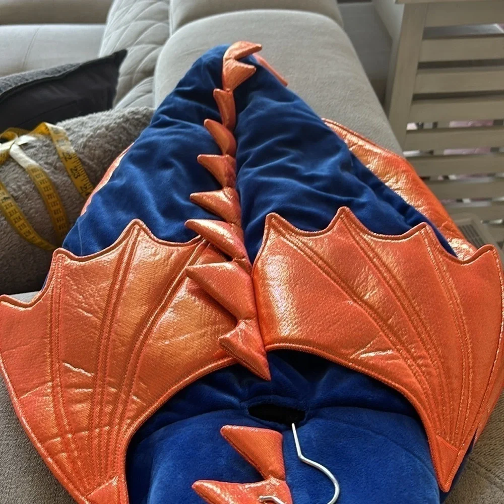 Spooky Nights Size XL Dog Dragon Puffy Dog Costume